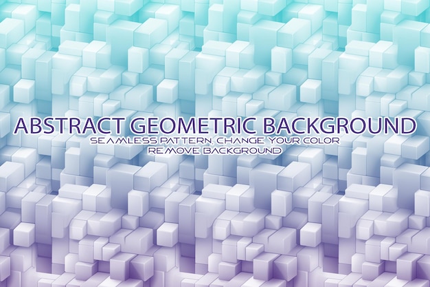 Editable Geometric Pattern with Textured Background and Separate Texture
