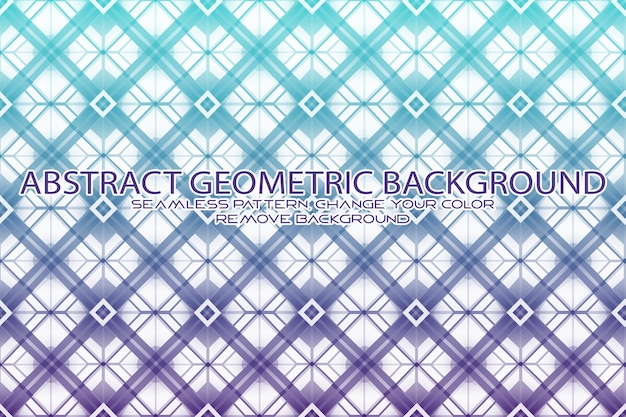 Editable Geometric Pattern with Textured Background and Separate Texture