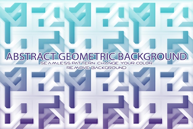 Editable Geometric Pattern with Textured Background and Separate Texture