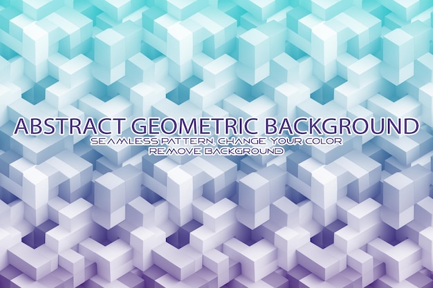 Editable Geometric Pattern with Textured Background and Separate Texture