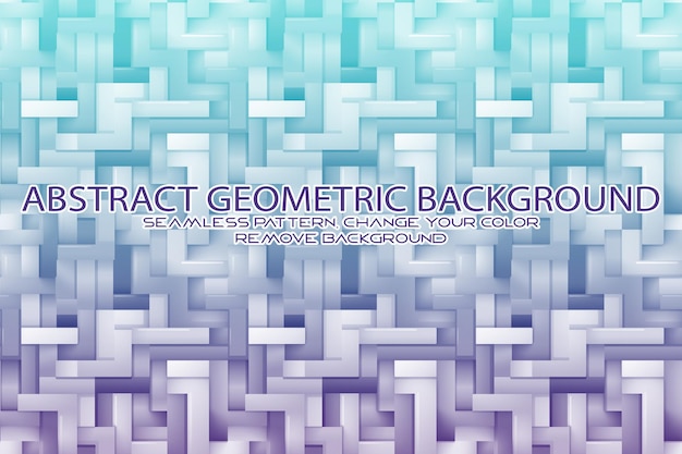 editable geometric pattern with textured background and separate texture