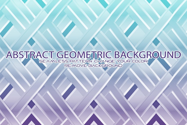 Editable Geometric Pattern with Textured Background and Separate Texture