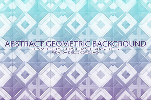 Editable Geometric Pattern with Textured Background and Separate Texture