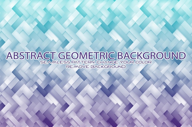 Editable geometric pattern with textured background and separate texture