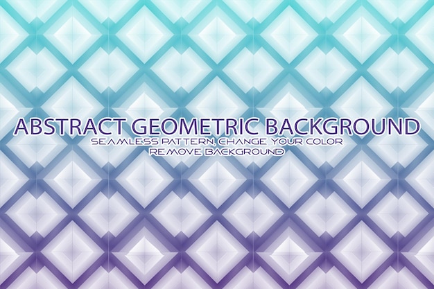 Editable geometric pattern with textured background and separate texture