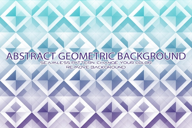 Editable geometric pattern with textured background and separate texture