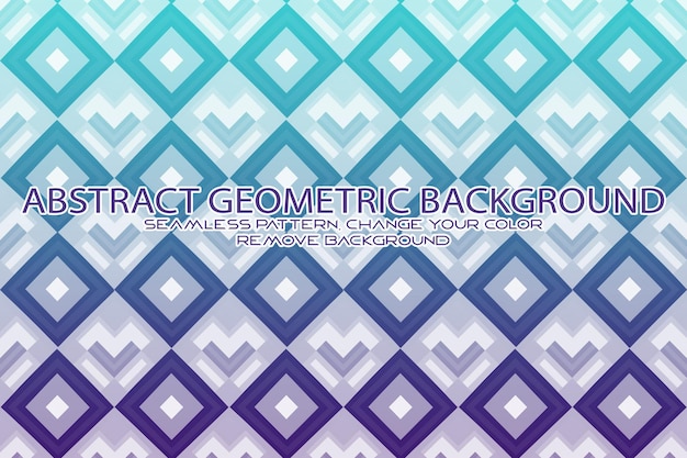 Editable geometric pattern with textured background and separate texture