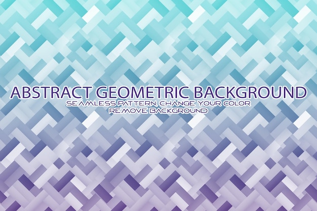 PSD editable geometric pattern with textured background and separate texture