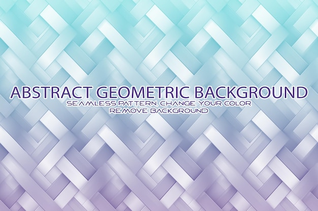 PSD editable geometric pattern with textured background and separate texture