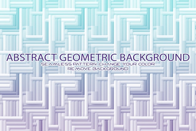 Editable geometric pattern with textured background and separate texture