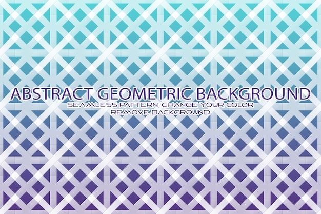 Editable geometric pattern with textured background and separate texture