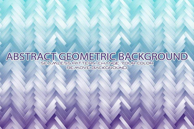 Editable geometric pattern with textured background and separate texture