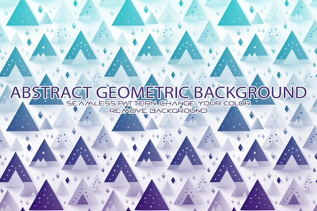 PSD editable geometric pattern with textured background and separate texture