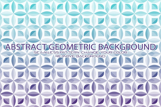 Editable geometric pattern with textured background and separate texture