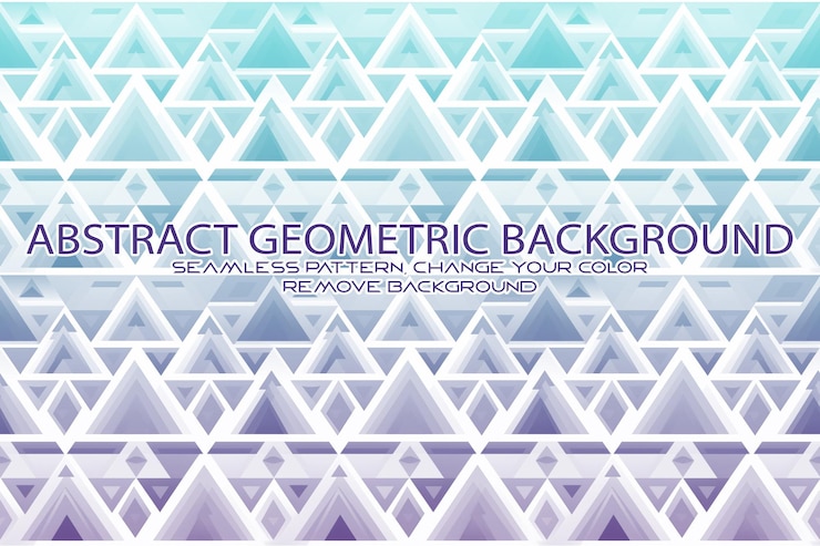 PSD editable geometric pattern with textured background and separate texture