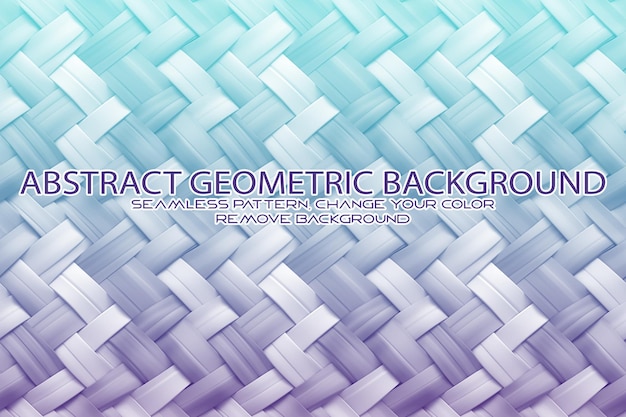 PSD editable geometric pattern with textured background and separate texture