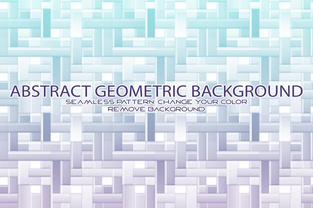 Editable geometric pattern with textured background and separate texture