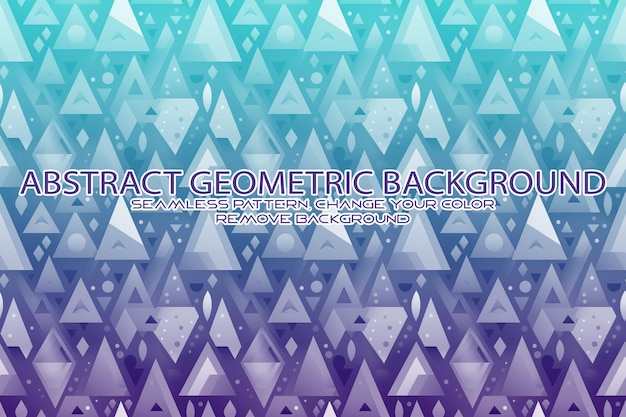 PSD editable geometric pattern with textured background and separate texture