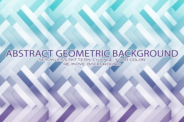 Editable geometric pattern with textured background and separate texture