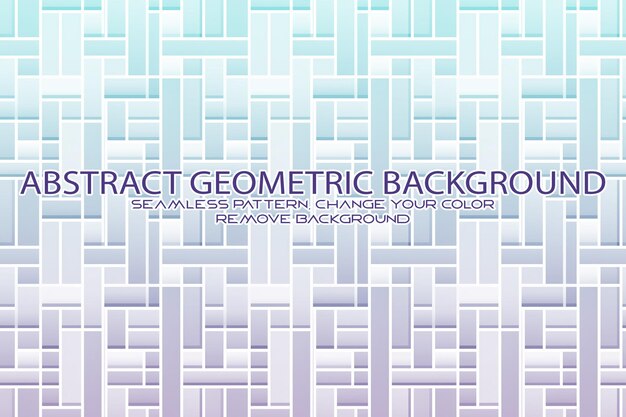 Editable geometric pattern with textured background and separate texture