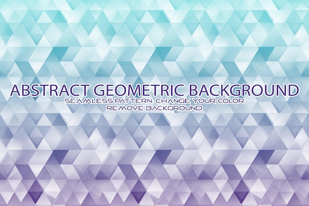 PSD editable geometric pattern with textured background and separate texture