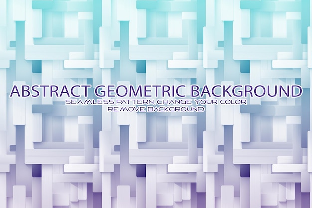 Editable Geometric Pattern with Textured Background and Separate Texture