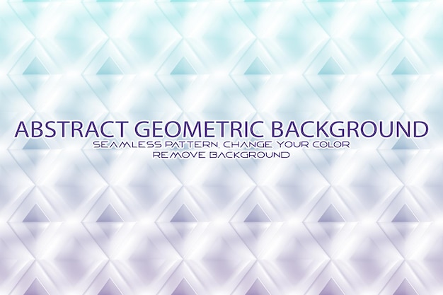 Editable geometric pattern with textured background and separate texture