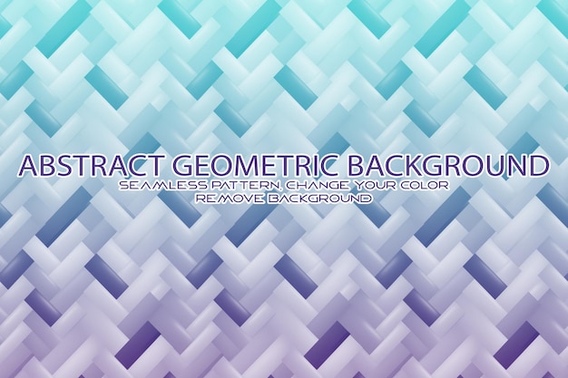 Editable geometric pattern with textured background and separate texture