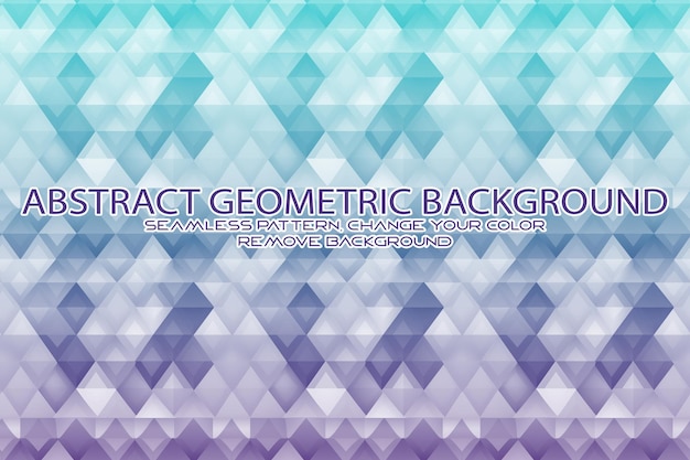 Editable geometric pattern with textured background and separate texture