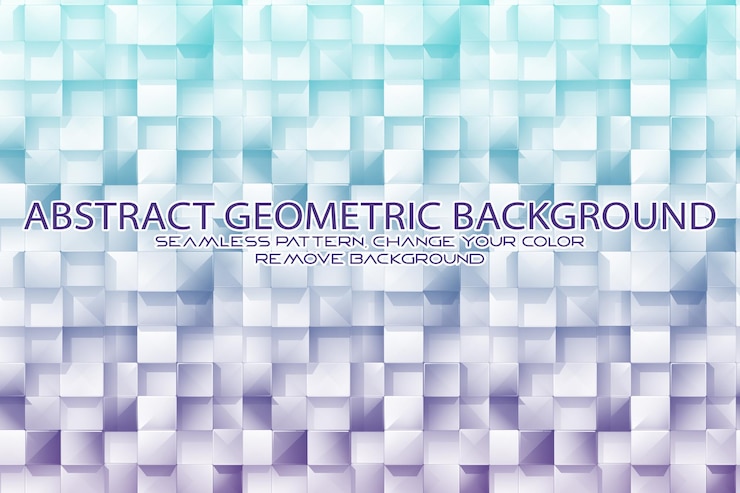 PSD editable geometric pattern with textured background and separate texture