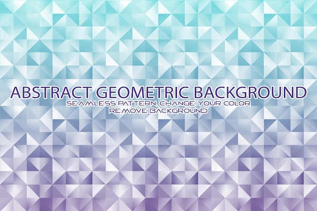 Editable geometric pattern with textured background and separate texture