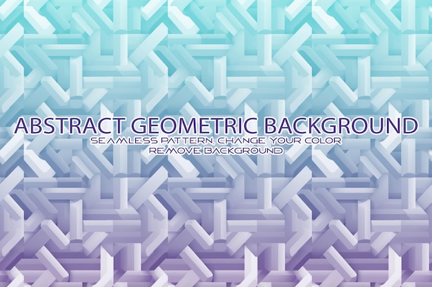 PSD editable geometric pattern with textured background and separate texture