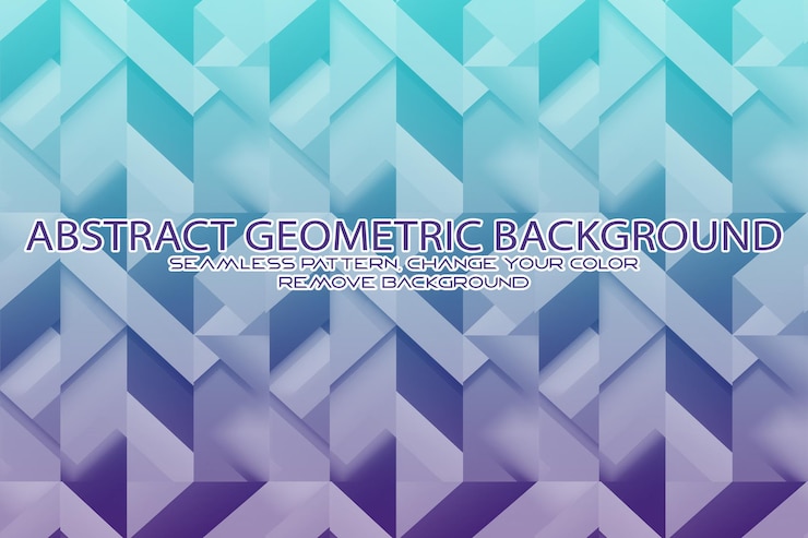 PSD editable geometric pattern with textured background and separate texture