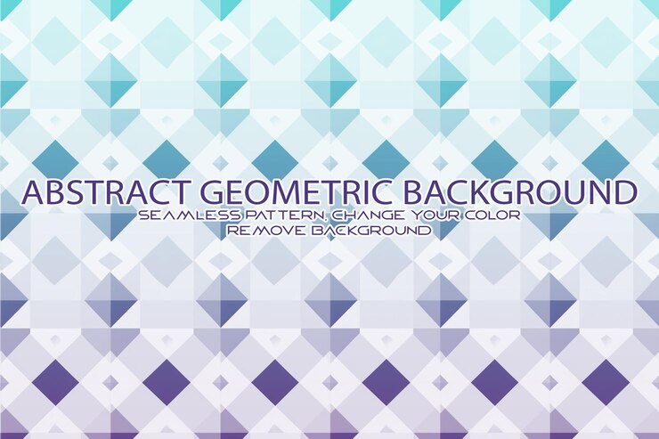PSD editable geometric pattern with textured background and separate texture
