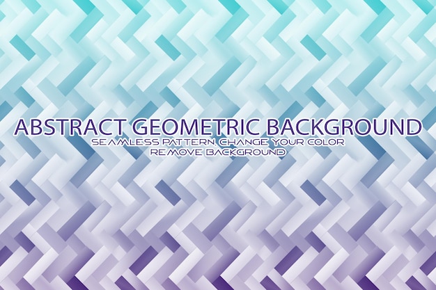 Editable geometric pattern with textured background and separate texture