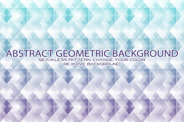 Editable geometric pattern with textured background and separate texture