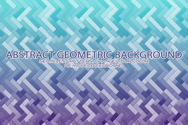 Editable geometric pattern with textured background and separate texture