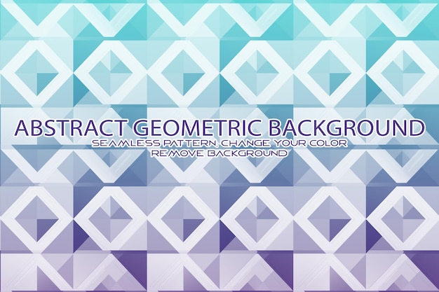 Editable geometric pattern with textured background and separate texture