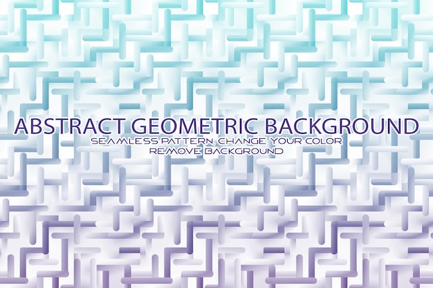 editable geometric pattern with textured background and separate texture