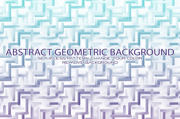 PSD editable geometric pattern with textured background and separate texture