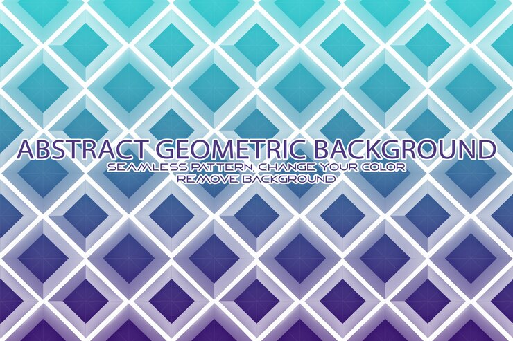 PSD editable geometric pattern with textured background and separate texture