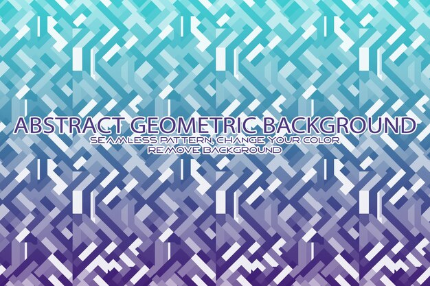 Editable geometric pattern with textured background and separate texture