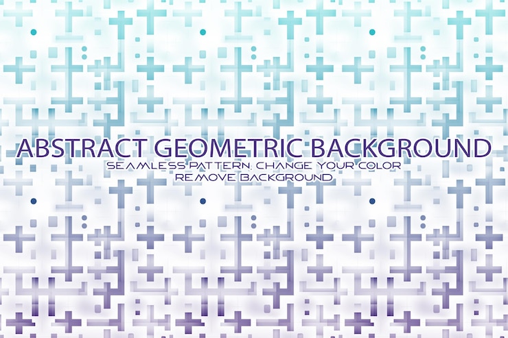 PSD editable geometric pattern with textured background and separate texture