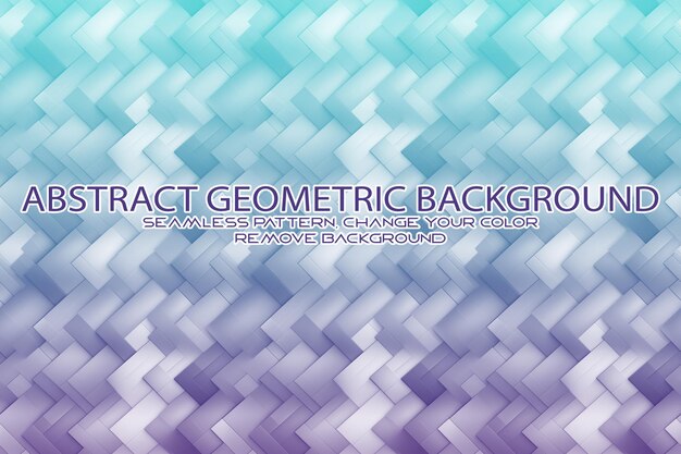 PSD editable geometric pattern with textured background and separate texture