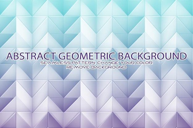 Editable geometric pattern with textured background and separate texture