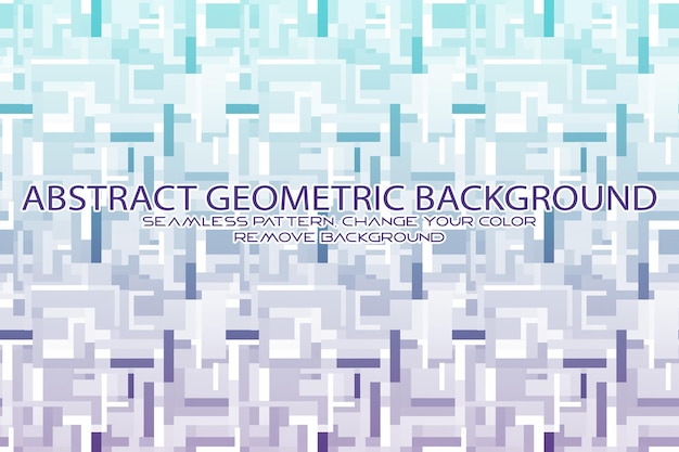 Editable geometric pattern with textured background and separate texture