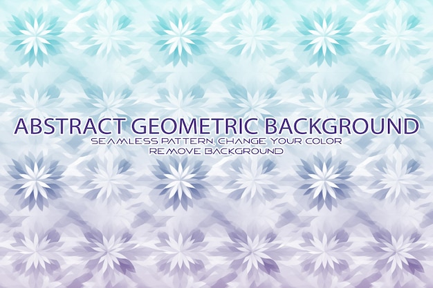 PSD editable geometric pattern with textured background and separate texture