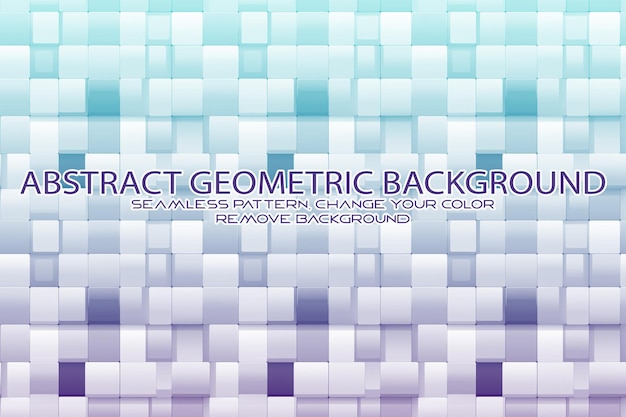 Editable geometric pattern with textured background and separate texture