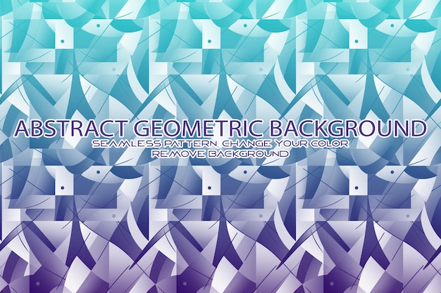 PSD editable geometric pattern with textured background and separate texture