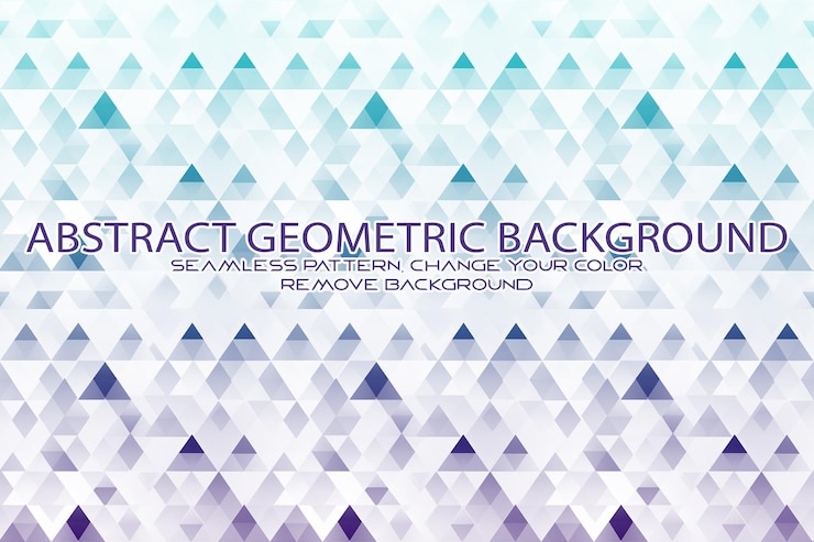 PSD editable geometric pattern with textured background and separate texture